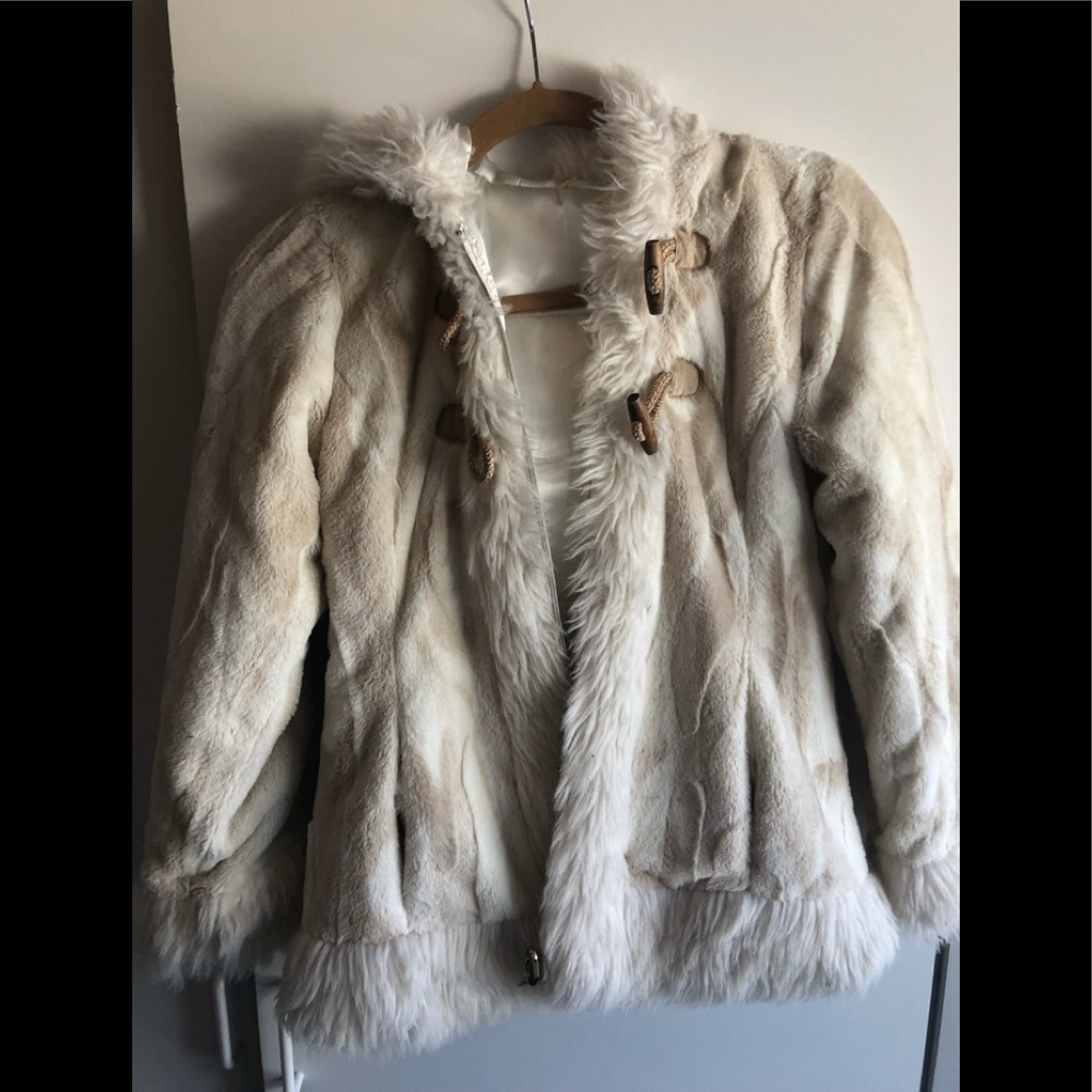 Amy Byer fur jacket